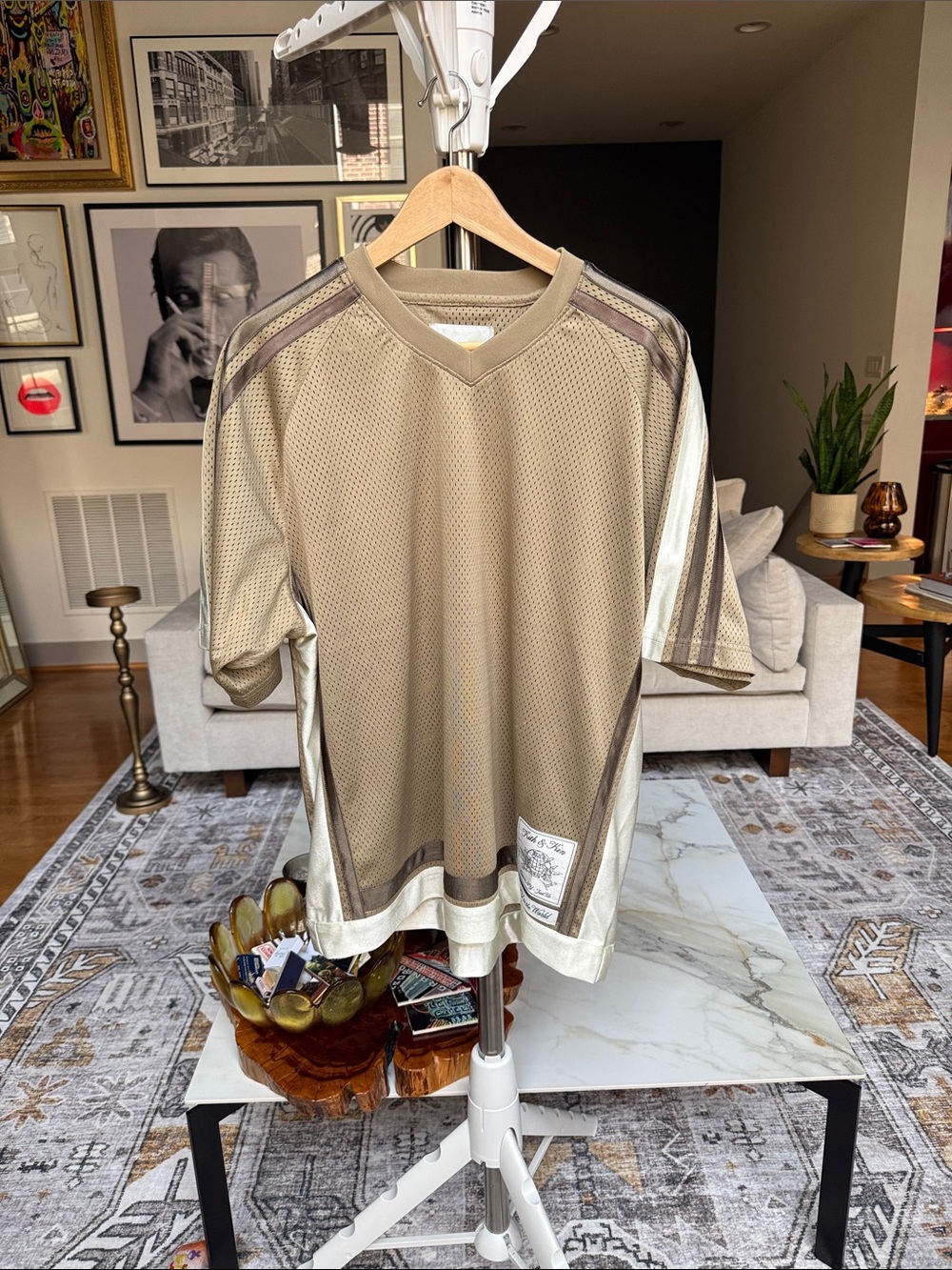 Kith Satin/Mesh Jersey